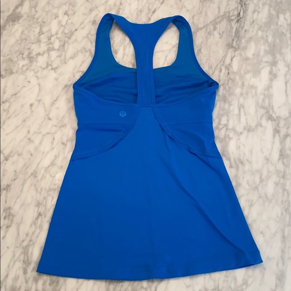Lululemon Bright Blue Tank - Picture 2 of 6